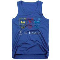 Autism Elets Periodic Table Awareness Asd Gift Tank Top