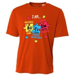 Autism Elets Periodic Table Awareness Asd Great Gift Cooling Performance Crew T-Shirt