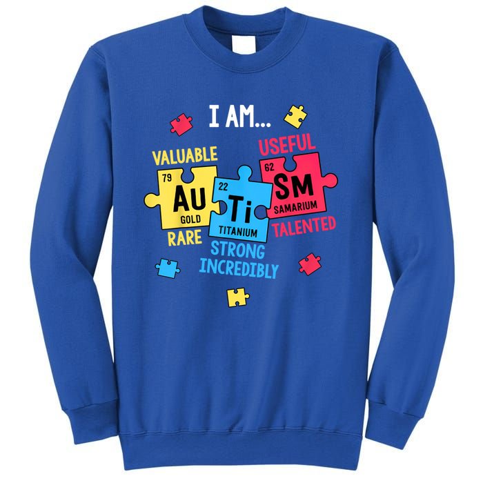 Autism Elets Periodic Table Awareness Asd Great Gift Sweatshirt