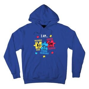 Autism Elets Periodic Table Awareness Asd Great Gift Tall Hoodie