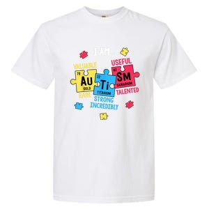 Autism Elets Periodic Table Awareness Asd Great Gift Garment-Dyed Heavyweight T-Shirt