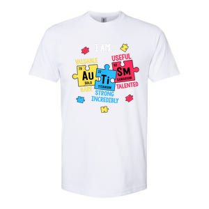 Autism Elets Periodic Table Awareness Asd Great Gift Softstyle CVC T-Shirt