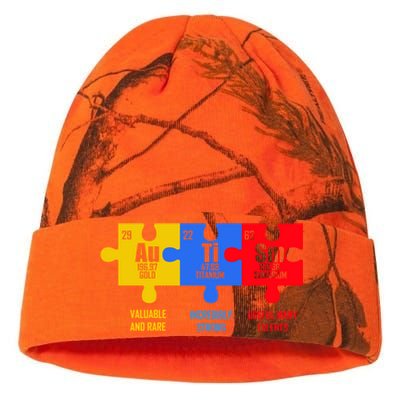 Autism Elets Periodic Table For Chemistry Teacher Gift Kati Licensed 12" Camo Beanie