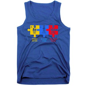 Autism Elets Periodic Table For Chemistry Teacher Gift Tank Top