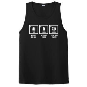 Autism Elets Periodic Table For Chemistry Teacher Cute Gift PosiCharge Competitor Tank