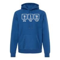 Autism Elets Periodic Table For Chemistry Teacher Cute Gift Premium Hoodie