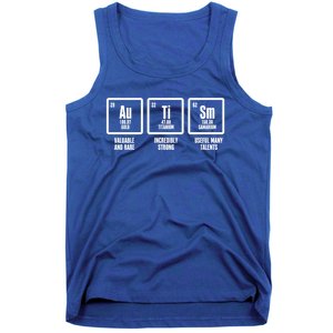 Autism Elets Periodic Table For Chemistry Teacher Cute Gift Tank Top