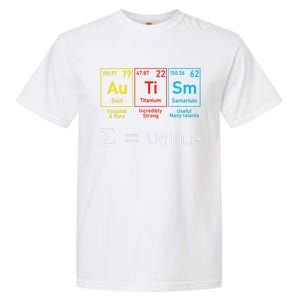 Autism Elets Periodic Table Awareness Asd Gift Garment-Dyed Heavyweight T-Shirt