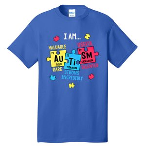 Autism Elets Periodic Table Awareness Asd Funny Gift Tall T-Shirt