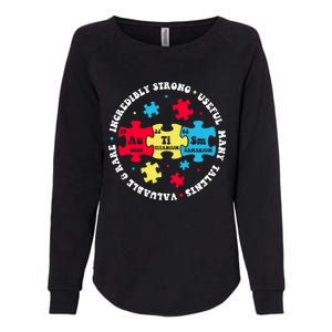 Autism Elets Periodic Table Awareness Asd Great Gift Womens California Wash Sweatshirt