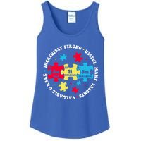 Autism Elets Periodic Table Awareness Asd Great Gift Ladies Essential Tank