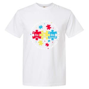 Autism Elets Periodic Table Awareness Asd Great Gift Garment-Dyed Heavyweight T-Shirt