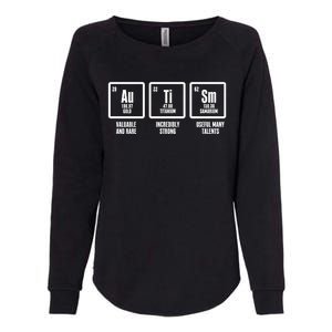 Autism Elets Periodic Table For Chemistry Teacher Cool Gift Womens California Wash Sweatshirt