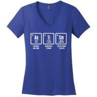 Autism Elets Periodic Table For Chemistry Teacher Cool Gift Women's V-Neck T-Shirt