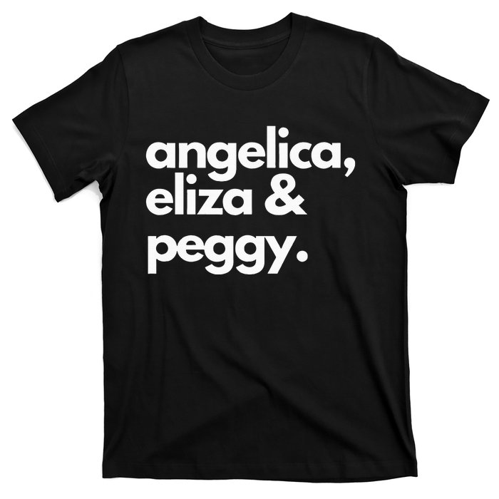 Angelica Eliza & Peggy Historic Hamilton T-Shirt