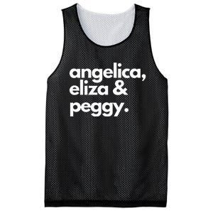 Angelica Eliza & Peggy Historic Hamilton Mesh Reversible Basketball Jersey Tank