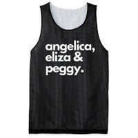 Angelica Eliza & Peggy Historic Hamilton Mesh Reversible Basketball Jersey Tank