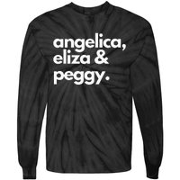 Angelica Eliza & Peggy Historic Hamilton Tie-Dye Long Sleeve Shirt