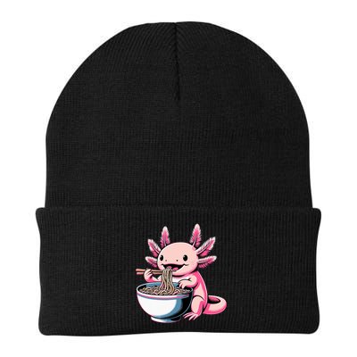 Axolotl Eating Ramen Lover Kawaii Axolotl Beanie