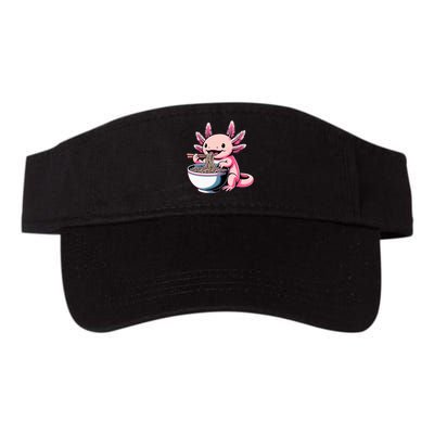 Axolotl Eating Ramen Lover Kawaii Axolotl Visor