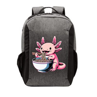 Axolotl Eating Ramen Lover Kawaii Axolotl Vector Backpack