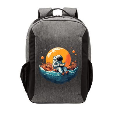 Astronaut Eats Ramen Anime Space Gifts Funny Space Ramen Vector Backpack