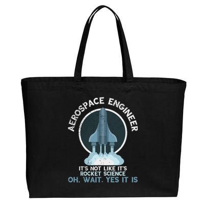 Aerospace Engineer Rocket Science Scientist Engineering Cotton Canvas Jumbo Tote