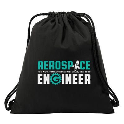 Aerospace Engineer Rocket Science Engineering Drawstring Bag