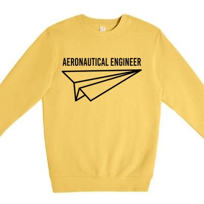 Aeronautical Engineer Premium Crewneck Sweatshirt