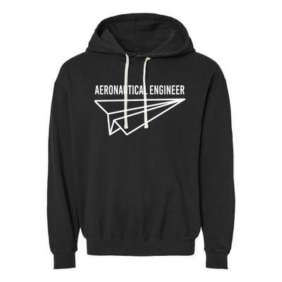 Aeronautical Engineer Garment-Dyed Fleece Hoodie