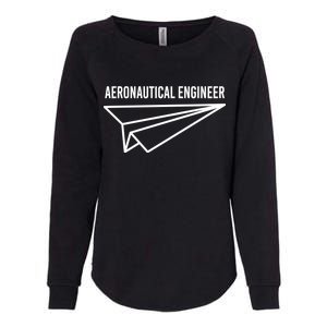 Aeronautical Engineer Womens California Wash Sweatshirt