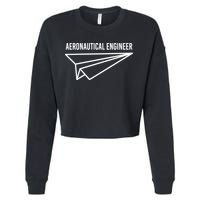 Aeronautical Engineer Cropped Pullover Crew