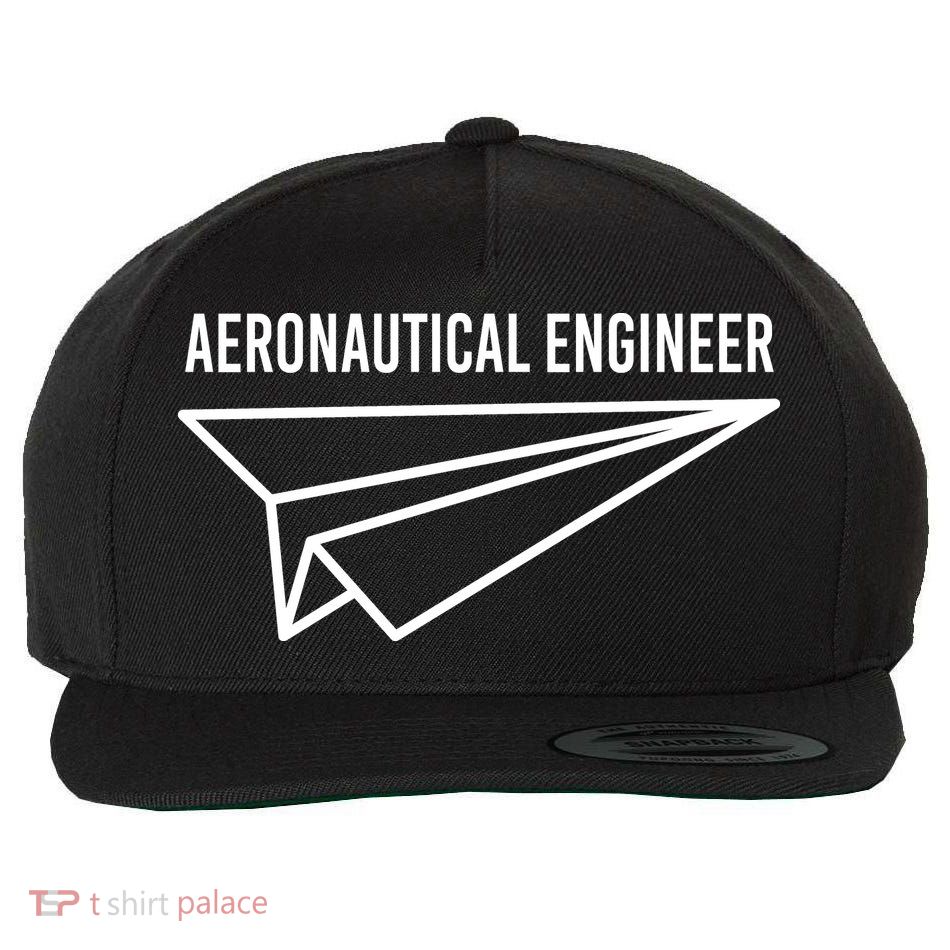 Aeronautical Engineer Wool Snapback Cap
