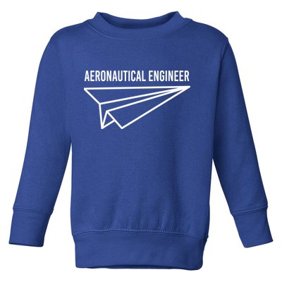 Aeronautical Engineer Toddler Sweatshirt