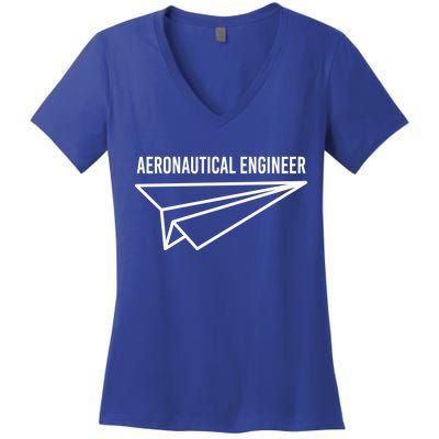 Aeronautical Engineer Women's V-Neck T-Shirt