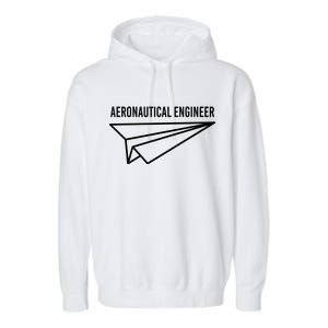 Aeronautical Engineer Garment-Dyed Fleece Hoodie