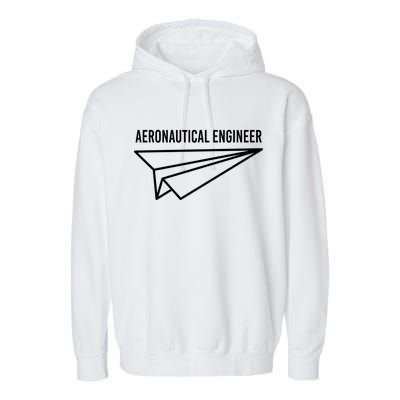 Aeronautical Engineer Garment-Dyed Fleece Hoodie