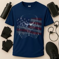 American Eagle Sketch Art Cooling Performance Crew T-Shirt