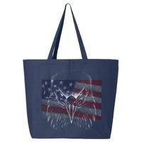 American Eagle Sketch Art 25L Jumbo Tote