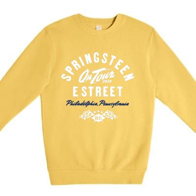 And E Street Band In Philadelphia Pa On Aug 2123 2024 Premium Crewneck Sweatshirt