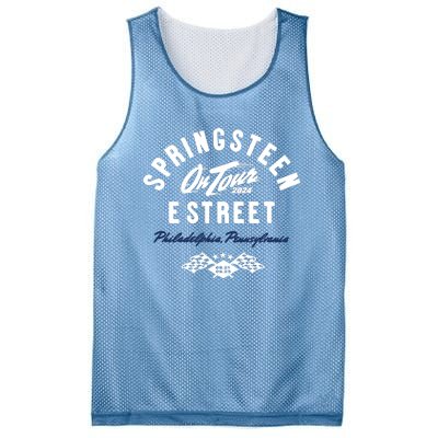 And E Street Band In Philadelphia Pa On Aug 2123 2024 Mesh Reversible Basketball Jersey Tank