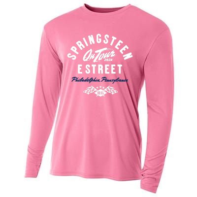 And E Street Band In Philadelphia Pa On Aug 2123 2024 Cooling Performance Long Sleeve Crew