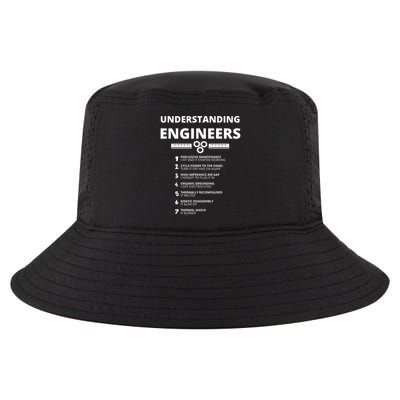 Awesome Engineering S Understanding Engineers Funny Sarcastic Engineering Gift Cool Comfort Performance Bucket Hat
