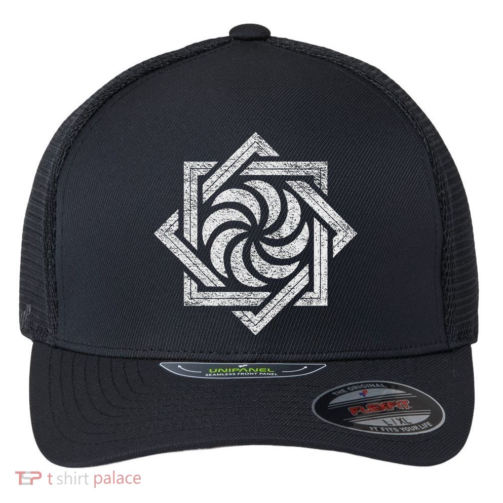 Armenian Eternity Sign Arevakhach Armenia Sun Cross Symbol Flexfit Unipanel Trucker Cap