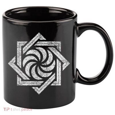 Armenian Eternity Sign Arevakhach Armenia Sun Cross Symbol 11oz C Handle Ceramic Mug