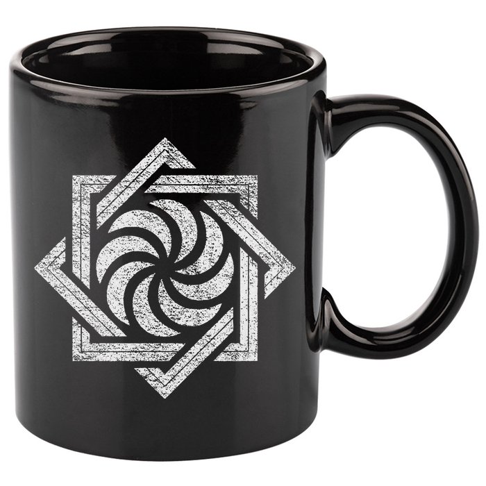 Armenian Eternity Sign Arevakhach Armenia Sun Cross Symbol 11oz C Handle Ceramic Mug