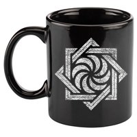 Armenian Eternity Sign Arevakhach Armenia Sun Cross Symbol 11oz C Handle Ceramic Mug