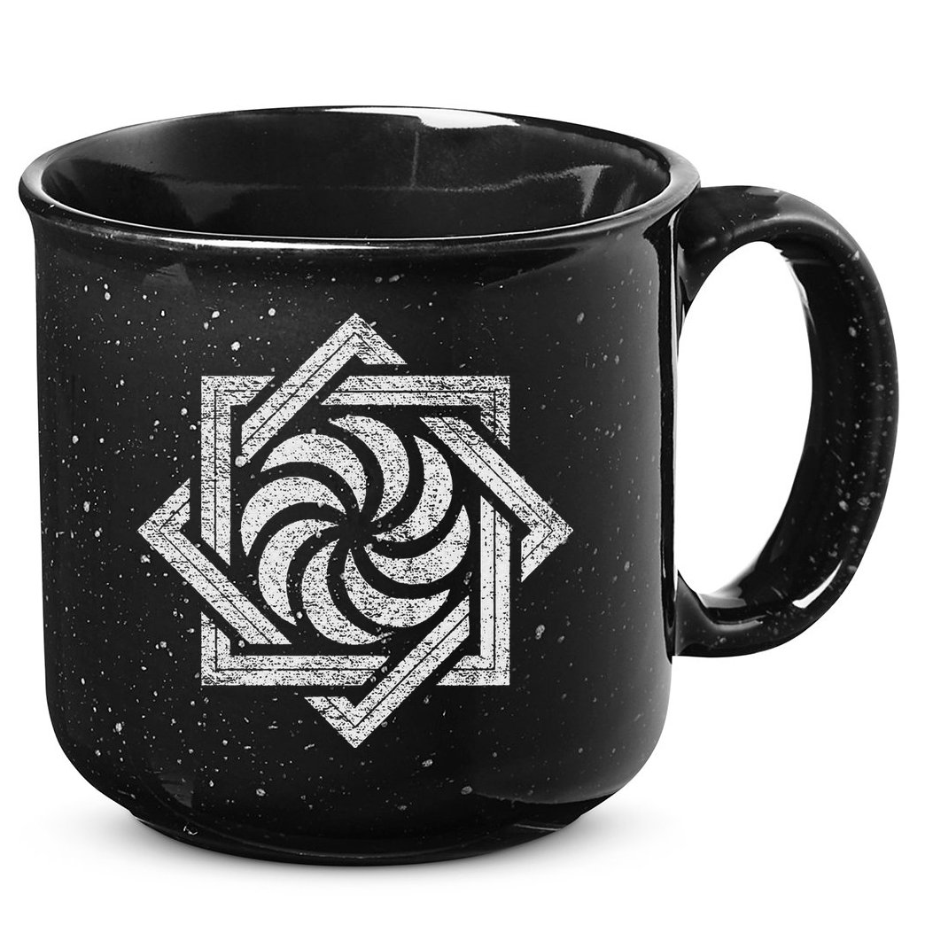 Armenian Eternity Sign Arevakhach Armenia Sun Cross Symbol 15oz Campfire Ceramic Mug