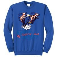 American Eagle Sweet Land Of Liberty 4th July Usa Gift Sweatshirt