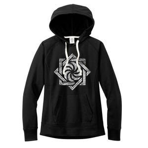 Armenian Eternity Sign Arevakhach Armenia Sun Cross Symbol Women's Fleece Hoodie